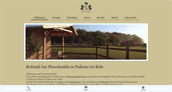 Desktop Screenshot of gut-pletschmuehle.de